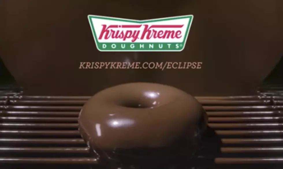 You Can Get Your Krispy Kreme Solar Eclipse-Themed Doughnut This Weekend