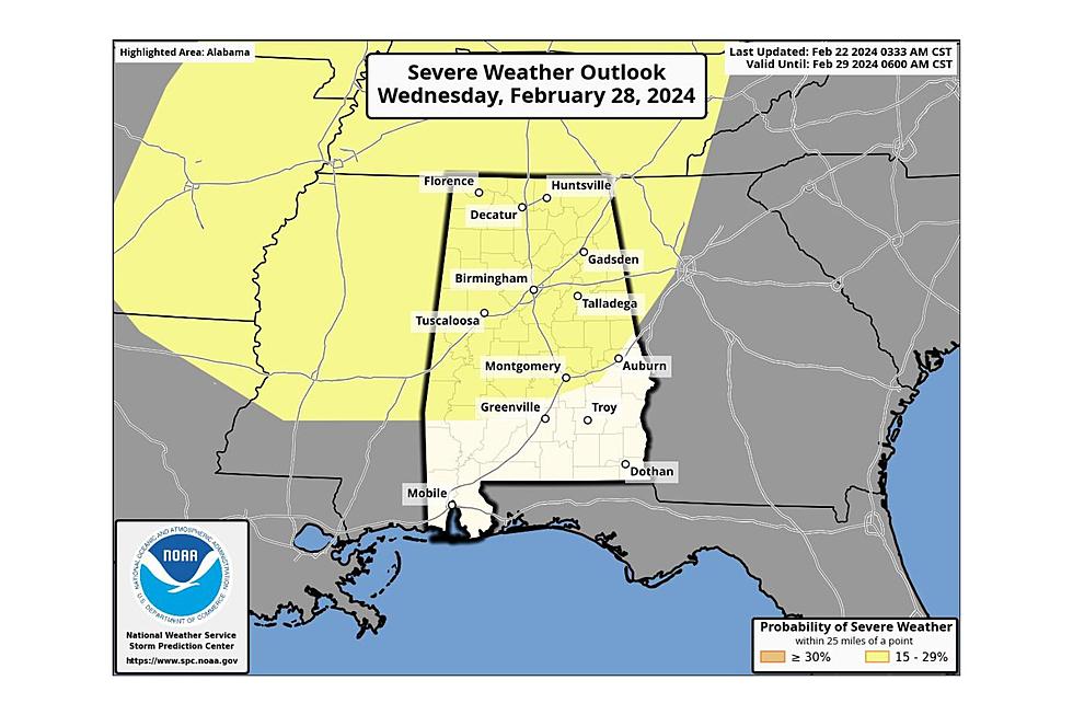 Monitoring Possible Severe Weather Threat in Alabama Next Week 