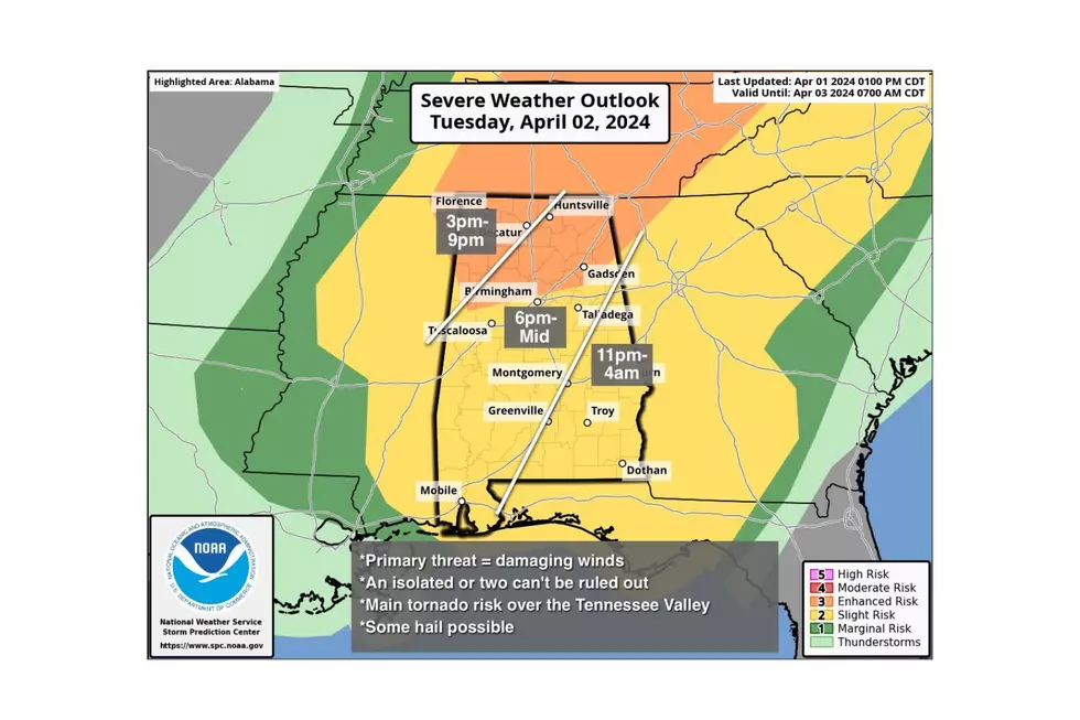 Stay Aware: Details on Upgraded Risk Areas and Threats in Alabama