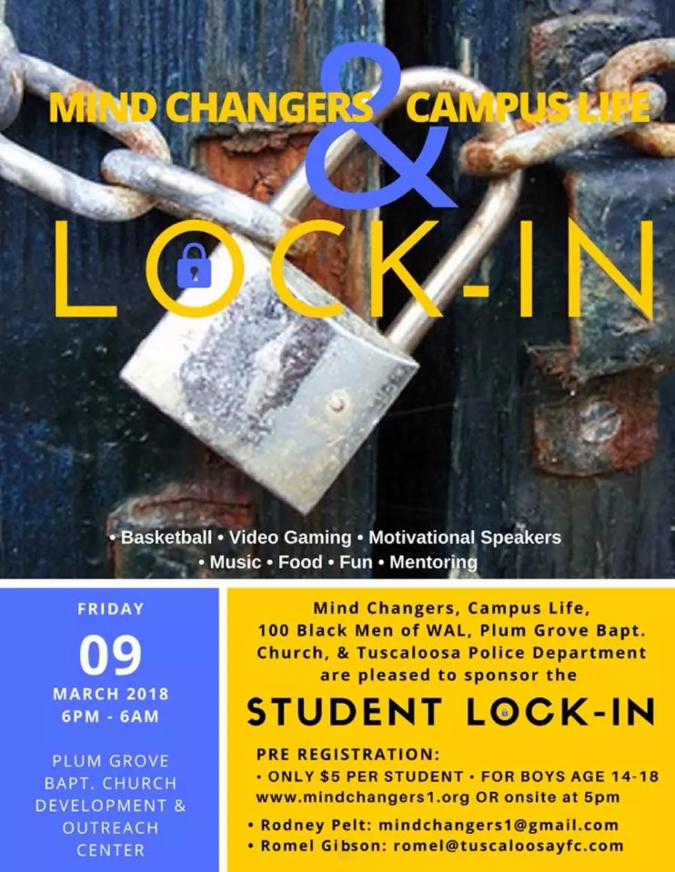 Mind Changers and Campus Life to Host Annual Lock-In