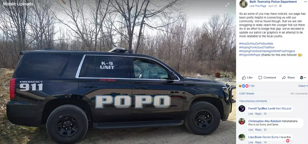 POPO On The Side Of Police Car?