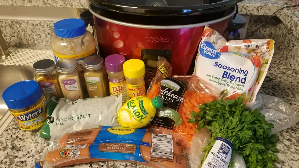 What’s For Dinner? My Mom’s Green Split Pea Slow Cooker Soup