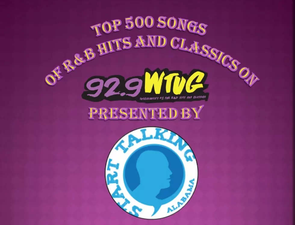 Start Talking Alabama Presents WTUG&#8217;s Countdown of the Top 500 Songs of R&#038;B Hits and Classics