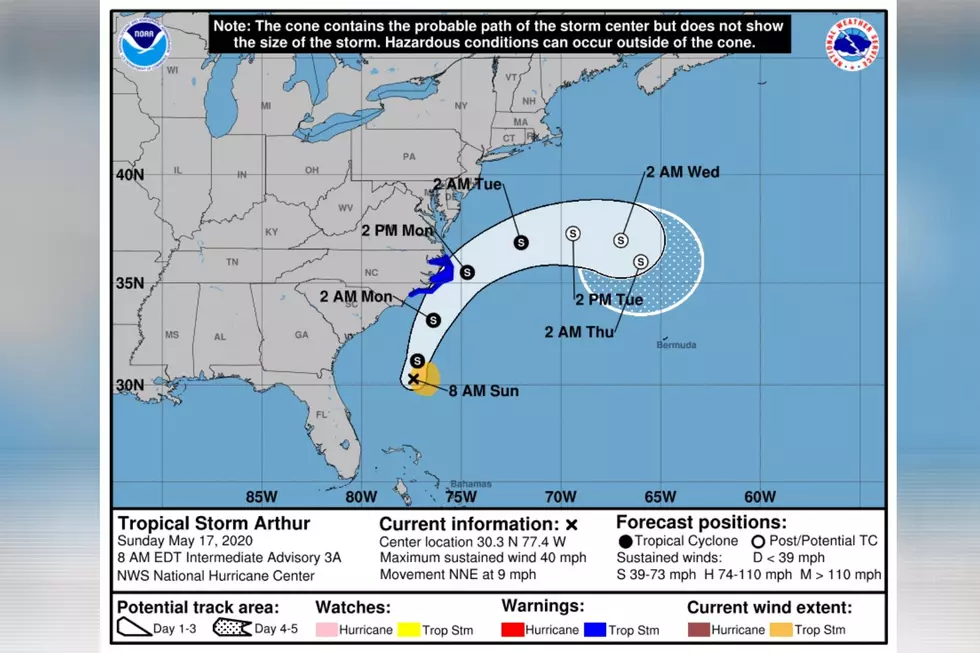 Tropical Storm Arthur Is The First Named Storm