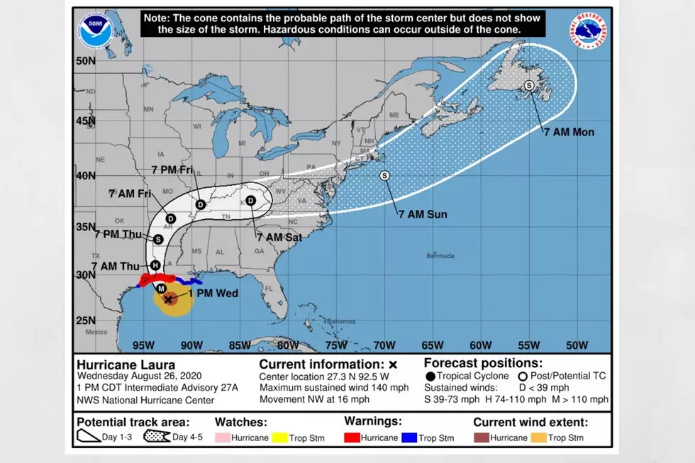 Hurricane Laura has the Potential to Cause a Catastrophic Strike