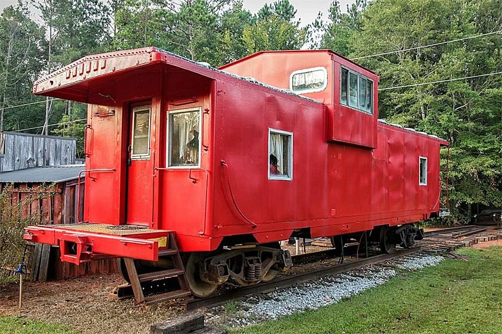Slumber in a Vintage 1940s Train Caboose Close to Alabama’s Cheaha State Park