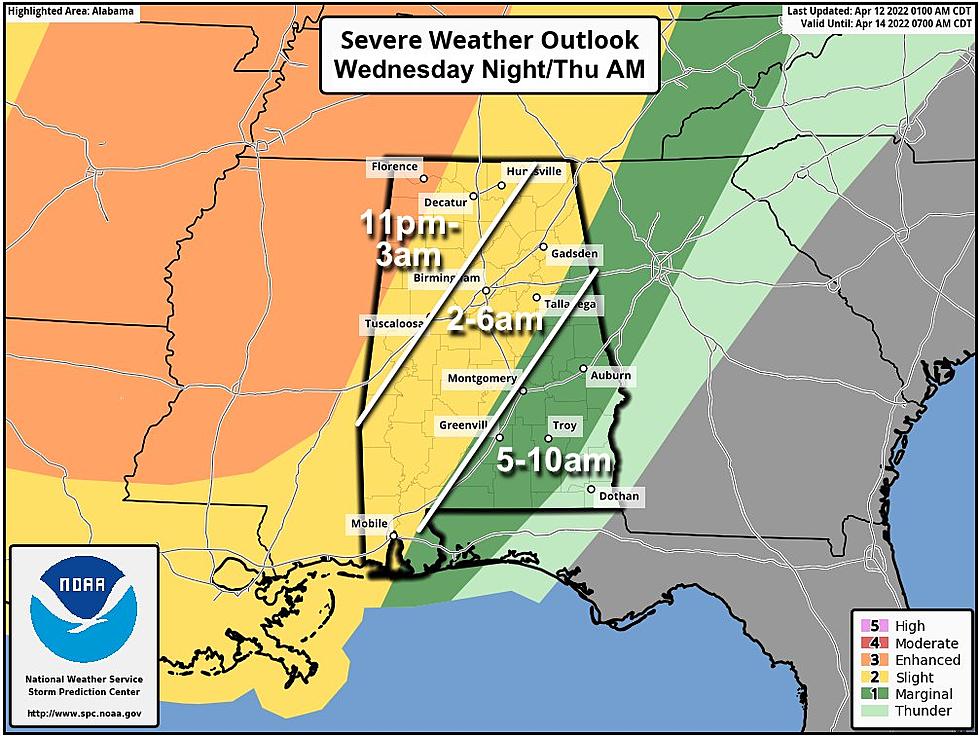 Preparing You for a Late Night Severe Weather Threat in West, Central Alabama