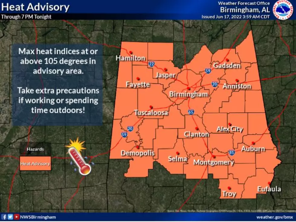 Exhausting Heat Continues, Higher Temps Next Week for West, Central Alabama