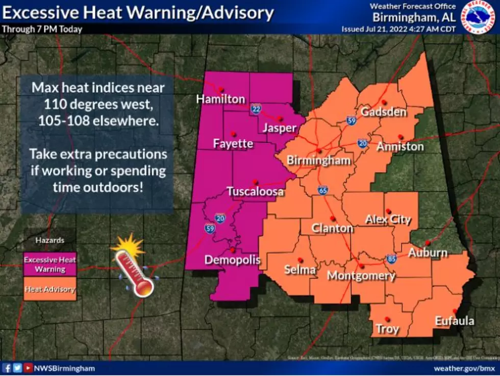 Alabamians Encouraged to Take Precautions During Dangerous Heat Wave
