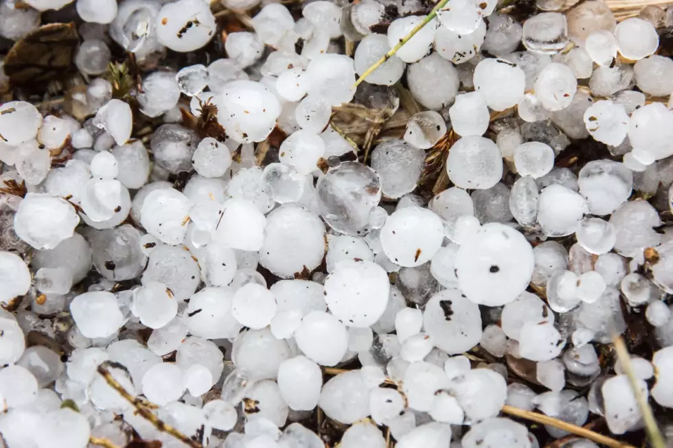 LOOK: Crazy Amount of Hail Strikes Alabama During Severe Weather Threat