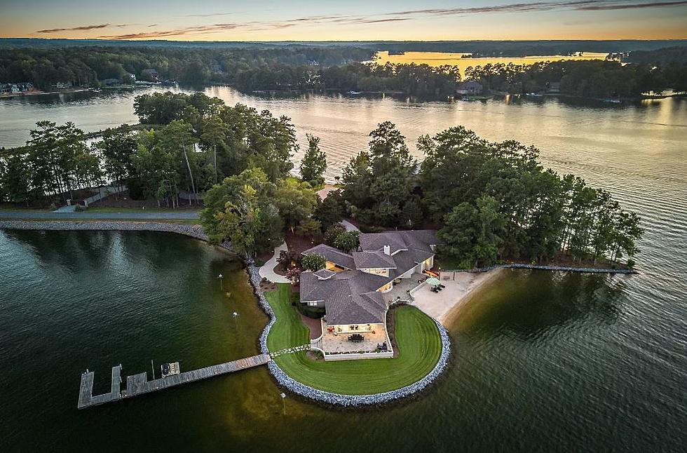 Lake Martin Alabama Home Offers Captivating Views, Private Island