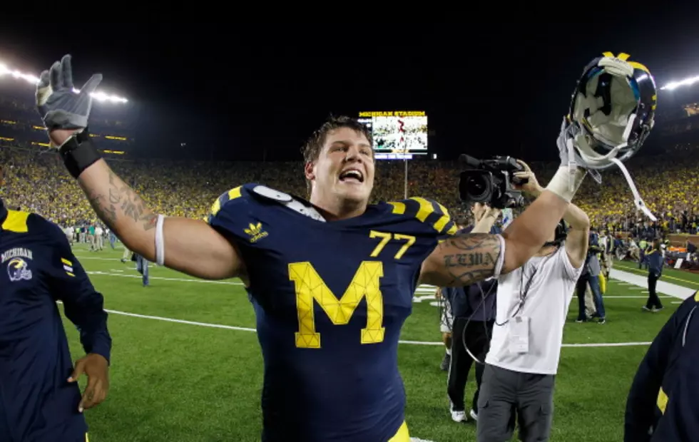 Michigan OT Lewan Says Line Needs to Get Meaner
