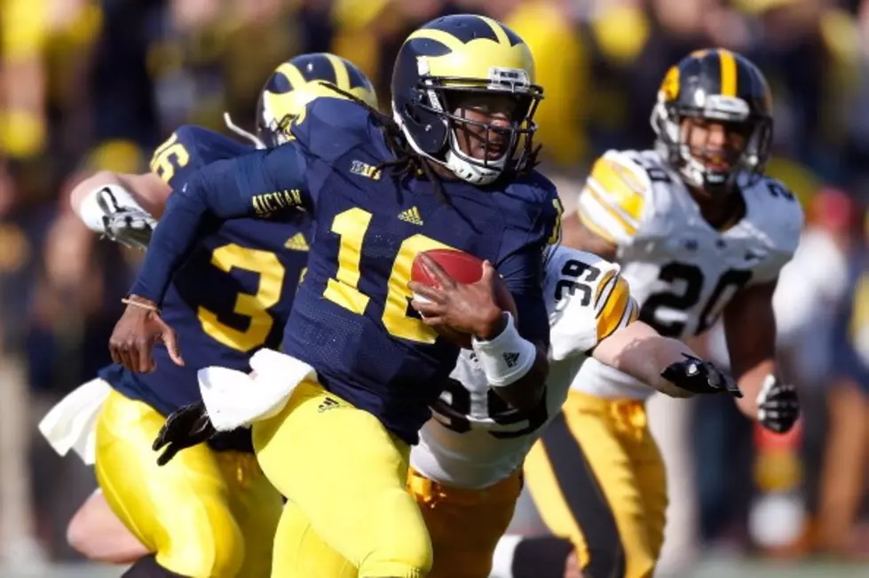 Denard Robinson Ends Michigan Wolverine Career with New Position