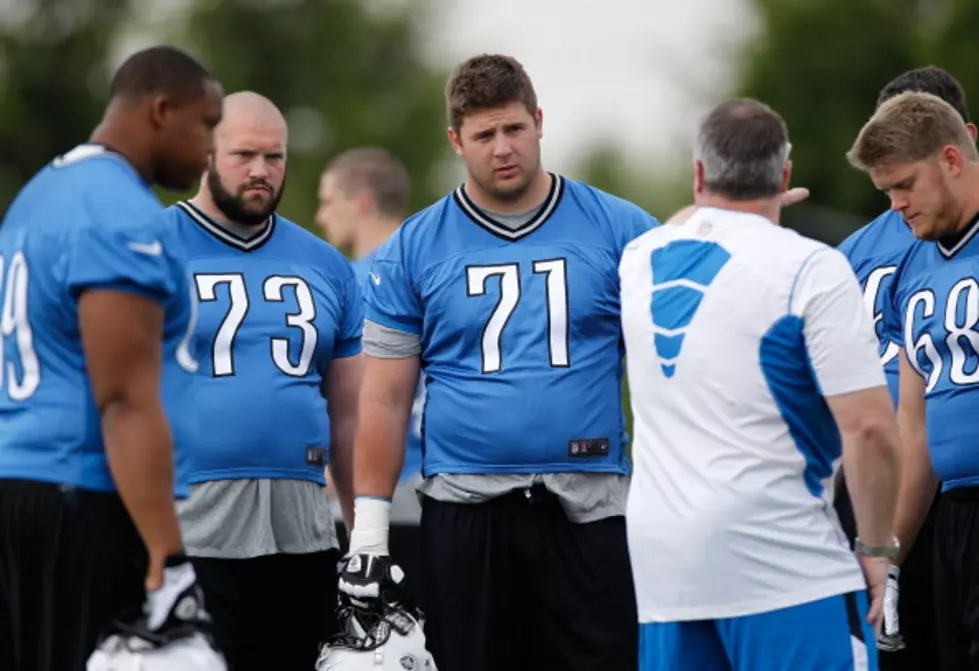 Detroit Lions’ Rookie Riley Reiff on the Spot with Jeff Backus Ailing