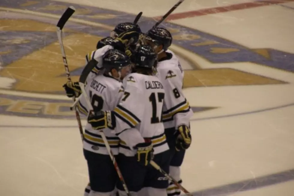 Stampede End Musketeers Win Streak Before Sellout Crowd