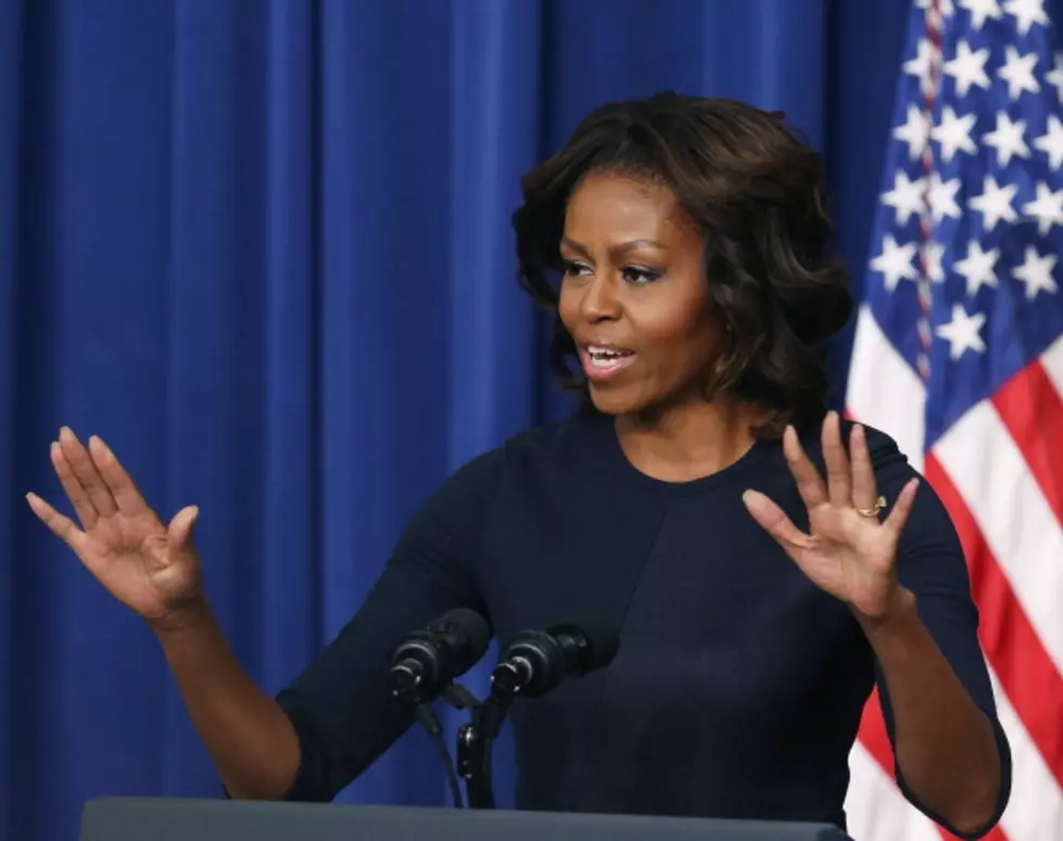 Michelle Obama, Miami Heat in a Presidential Photo Bomb