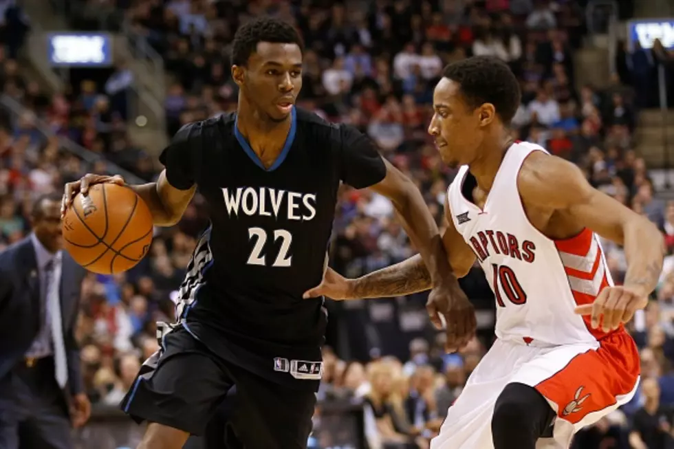 Minnesota Timberwolves Rookie Andrew Wiggins Wins 2014-2015 NBA Rookie of the Year