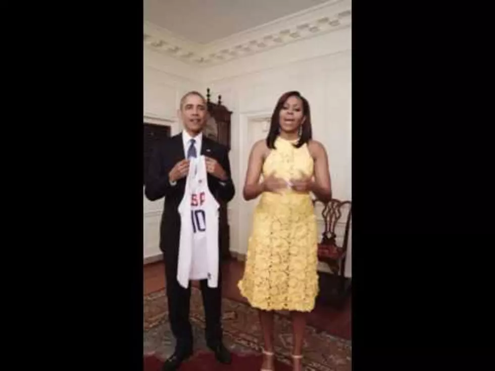 Obama’s Snapchat their Support for USA Basketball