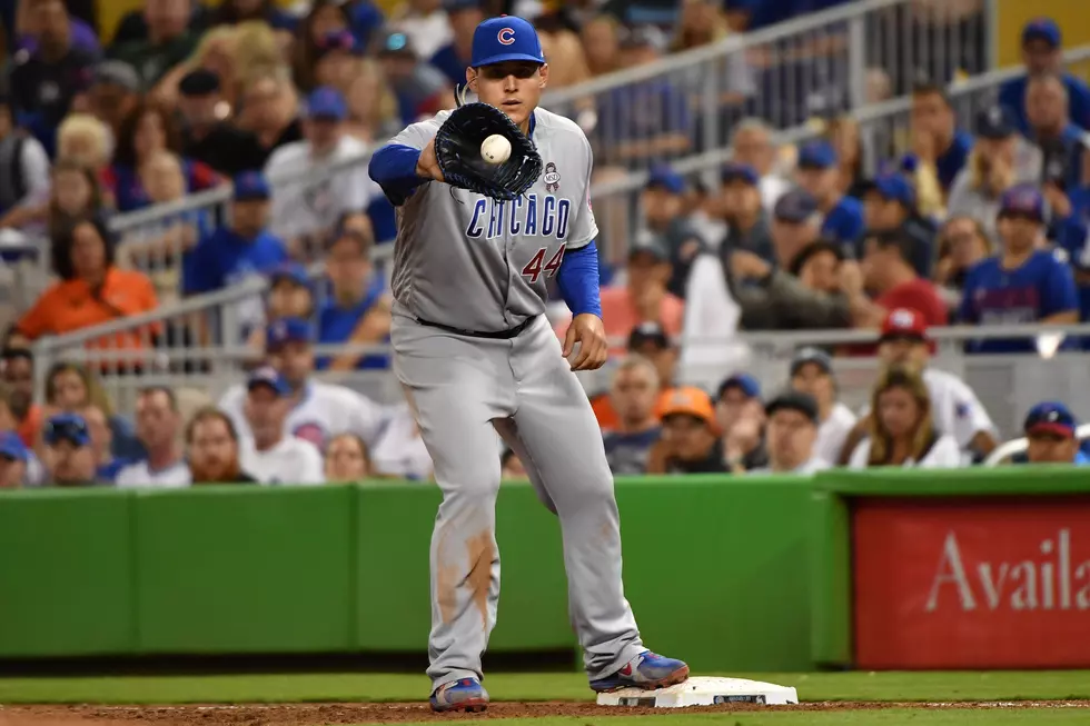 Chicago Cubs Place 1B Anthony Rizzo on DL with Back Tightness