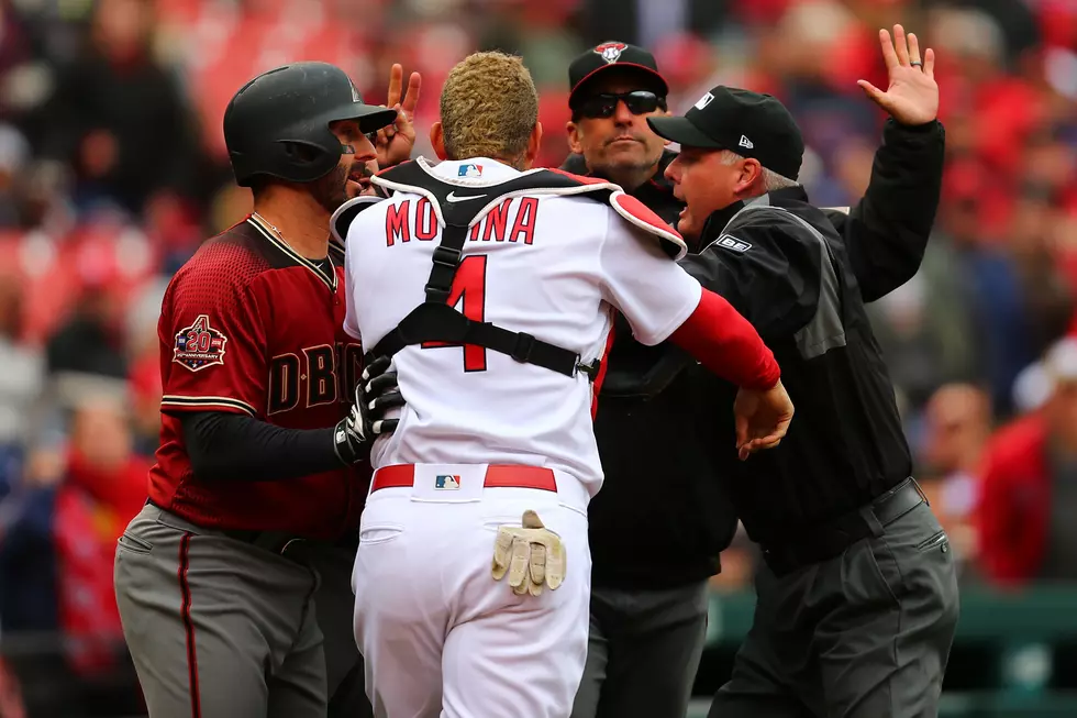 Yadier Molina, Torey Lovullo Each Suspended 1 Game for Weekend Fracas