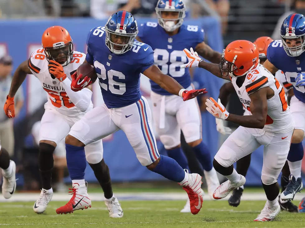 New York Giants’ Saquon Barkley Held out of Practice Because of Leg Injury