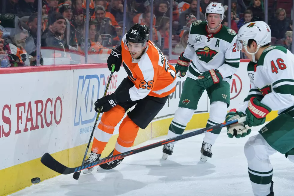 James van Riemsdyk’s Hat Trick Leads Philadelphia Flyers Past Minnesota Wild