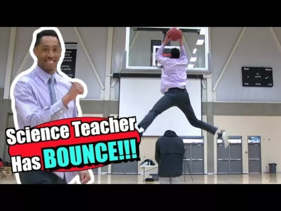 This Science Teacher Dunks Better than Most NBA Players