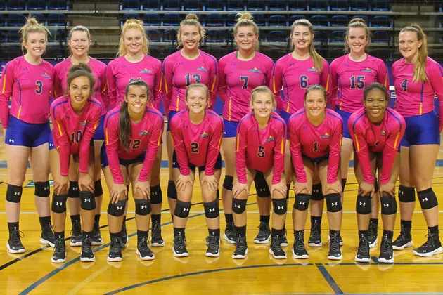 SDSU Volleyball Raises Over $1700 with Pink Match