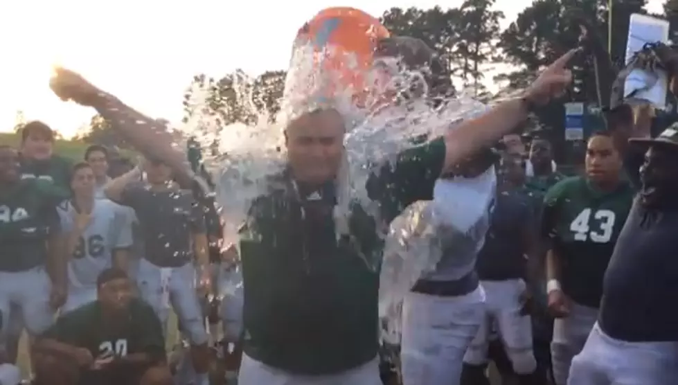 East Texas Football Coaches Take the ALS Ice Bucket Challenge