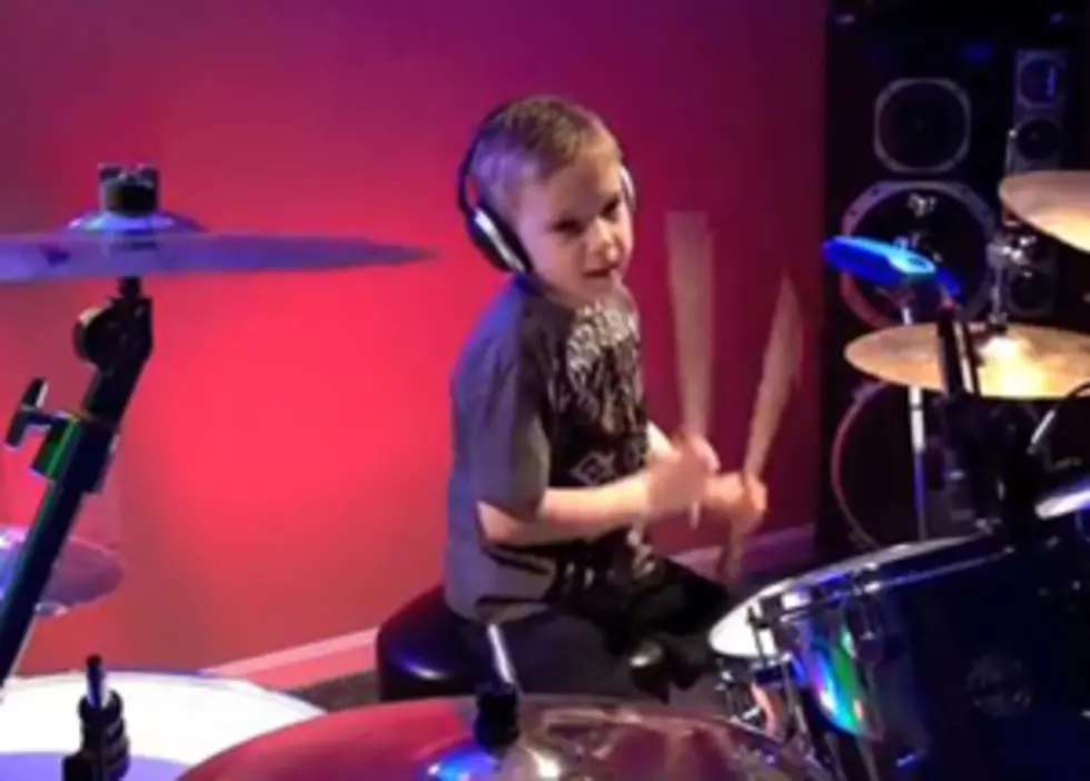 6-Year-Old Drumming Sensation Plays &#8216;Hot For Teacher&#8217; [VIDEO]