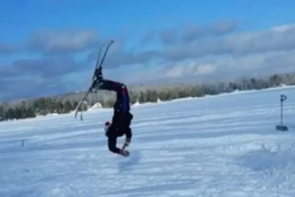 Dude Faceplants While Attempting Backflip on Skis [VIDEO]