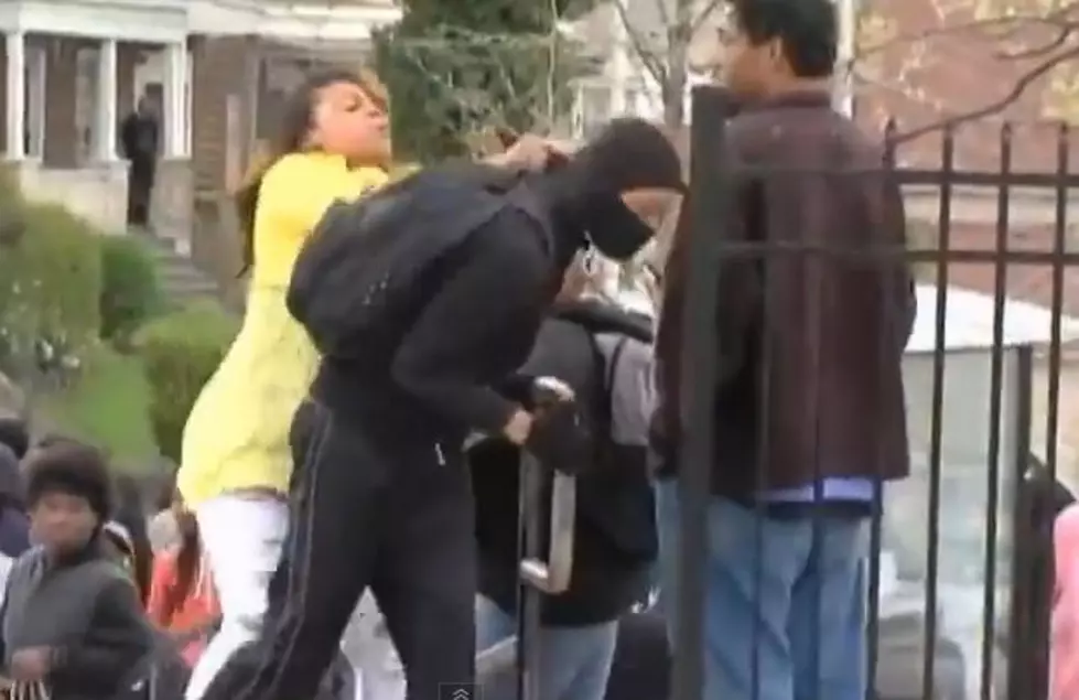 Baltimore Mom Tells Son To “Get The F**K Home!” [VIDEO]
