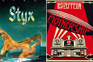 March Bandness Round Two:  Styx VS. Led Zeppelin [POLL]