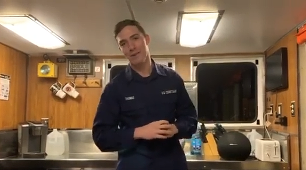 Coast Guard Crew Member Re-Mixes &#8216;Ice Ice Baby&#8217; on Maine River