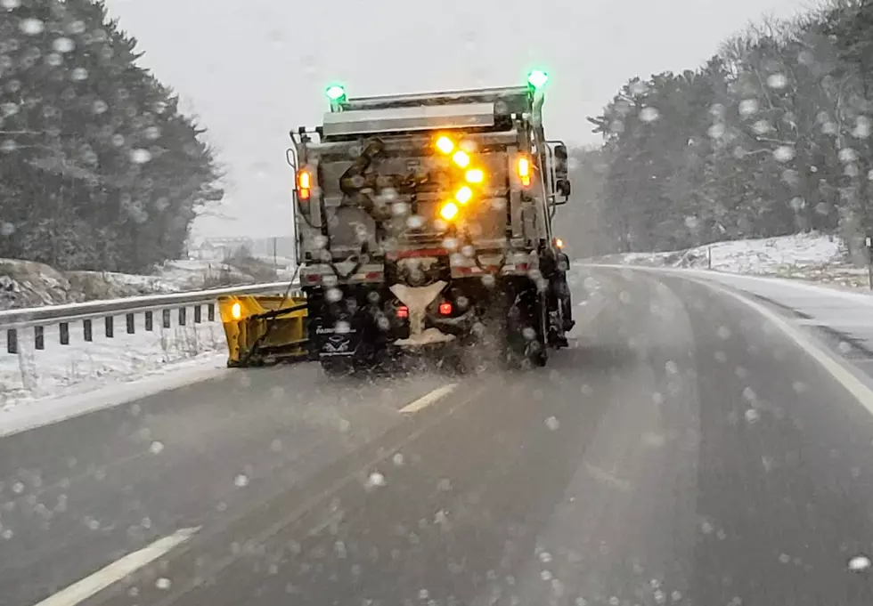 New Green Flashing Lights On Maine State Plow Trucks