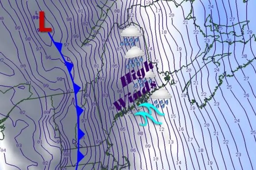 Wind & Rain Storm In Maine Possible Christmas Eve & Day