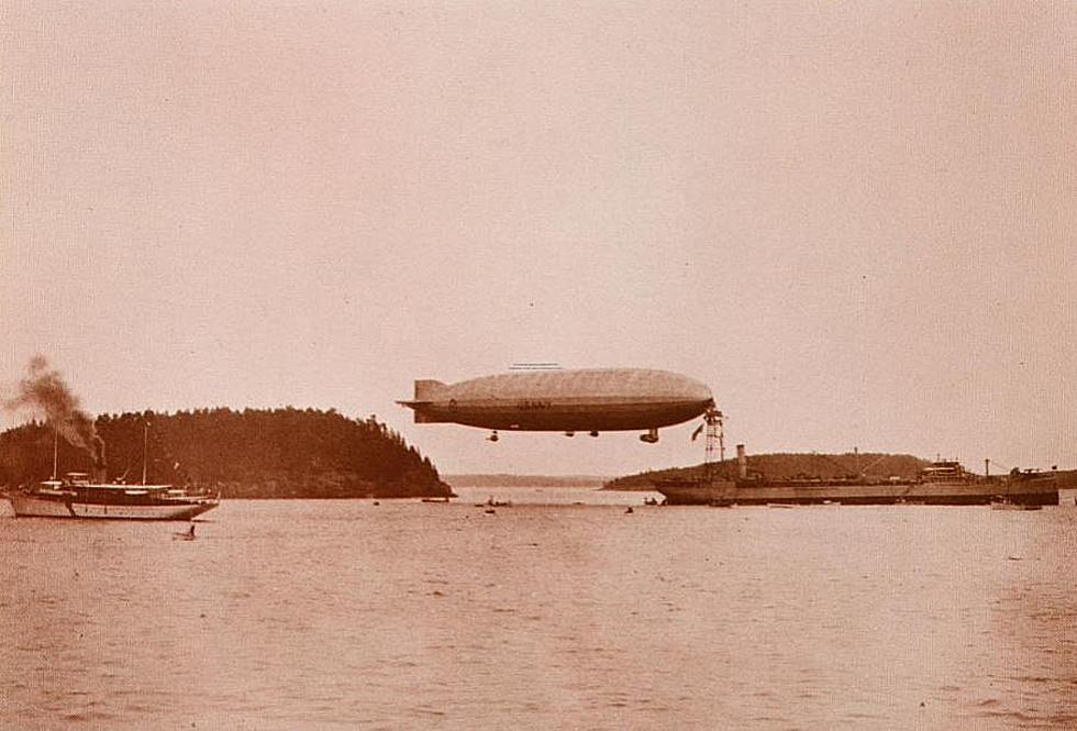 Here&#8217;s Why A Zeppelin Visited Bar Harbor In 1925
