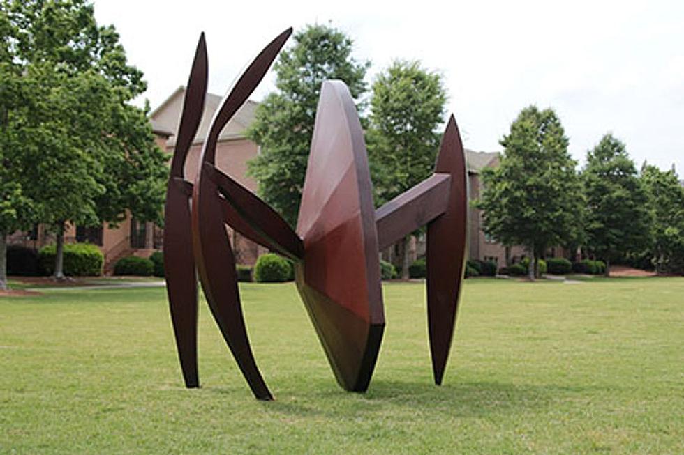 #TBT That Time We Solved The Mystery Of The Huge Metal Sculptures On A Bangor Lawn