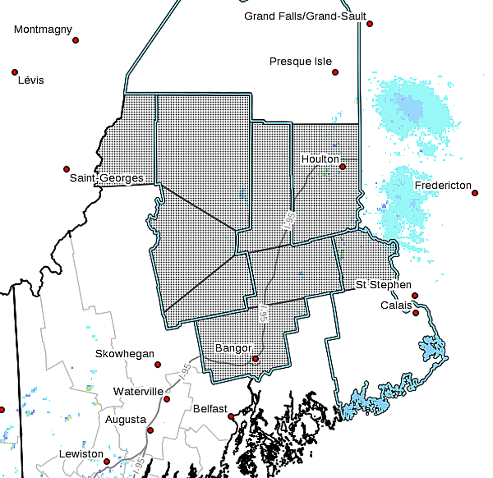 Expect Slick Conditions As Winter Weather Advisory Issued for Much of Maine