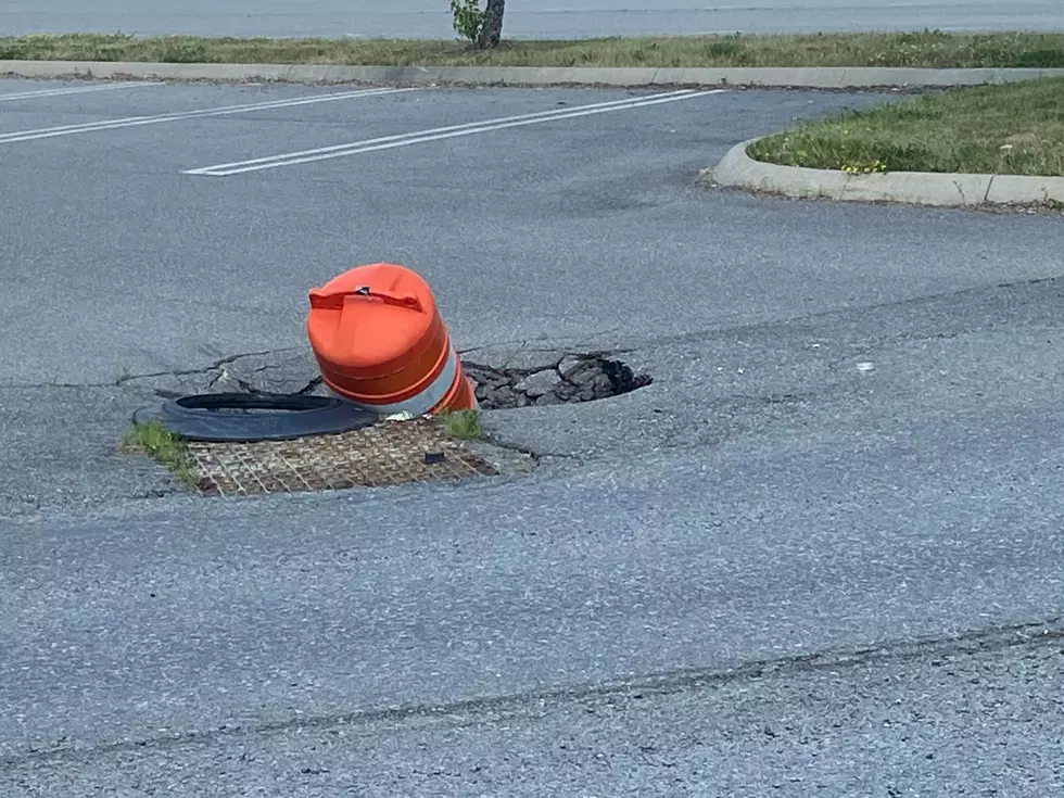 Is This Pothole at the Bangor Mall the Absolute Worst of All Time?
