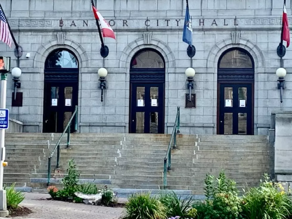 Bangor City Hall's Front Steps Are Finally Open Once Again