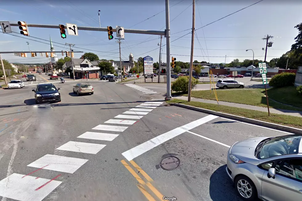 Is This Pretty Much One of the Most Awkward Intersections in Bangor?