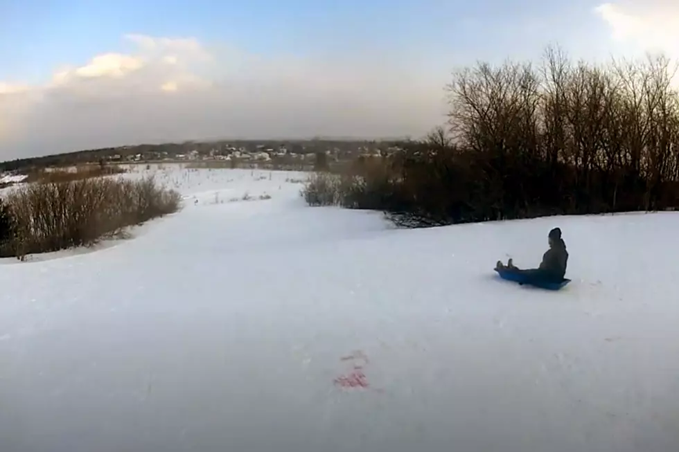 Bangor, Maine’s Most Popular Sledding Spot Used to Be a Landfill