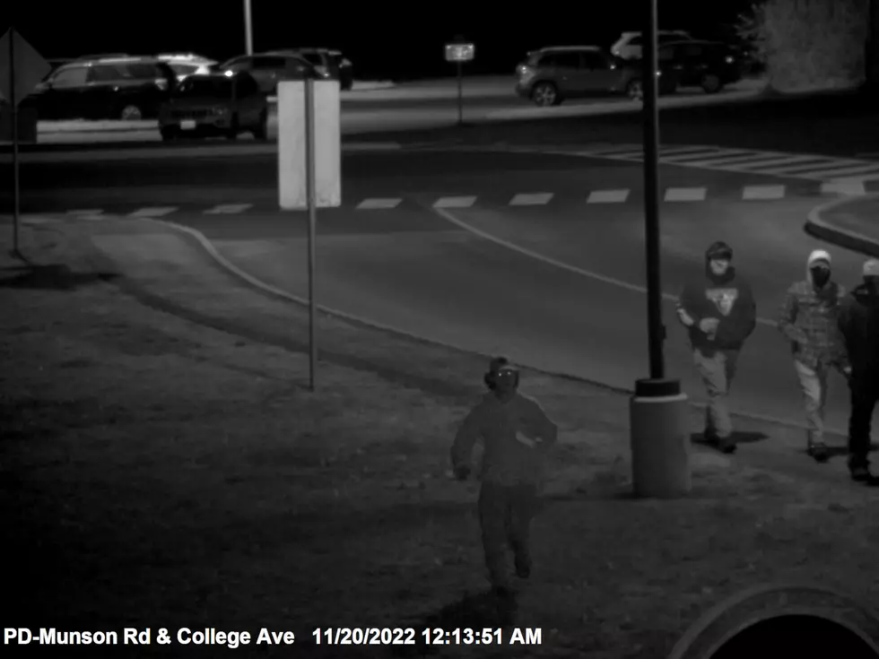 Reward Being Offered For Folks Who Can Identify These Alleged UMaine Sign Stealers