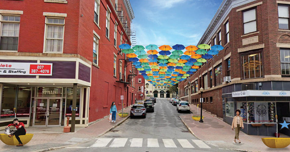 Look Up: Umbrella Art Installation Gets Approved By Bangor City Council