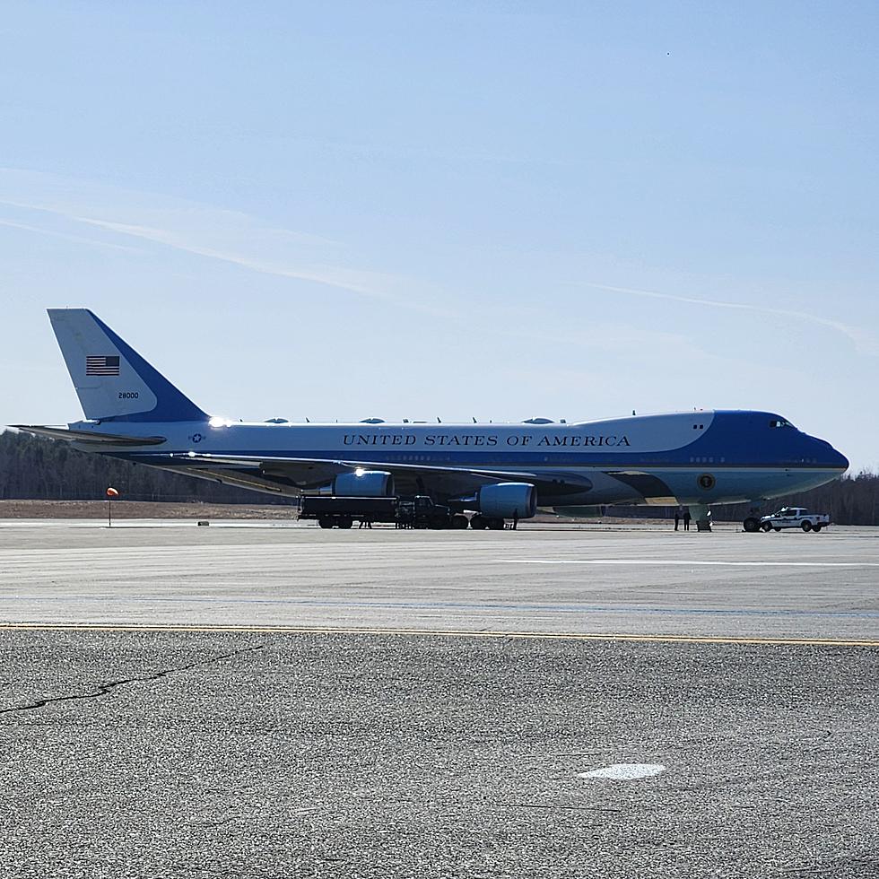 Was That Huge Plane Circling Bangor Really Air Force One?