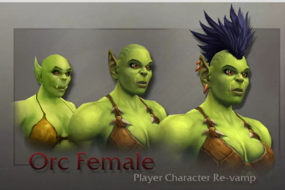 Meet World of Warcraft's New Female Orc Models