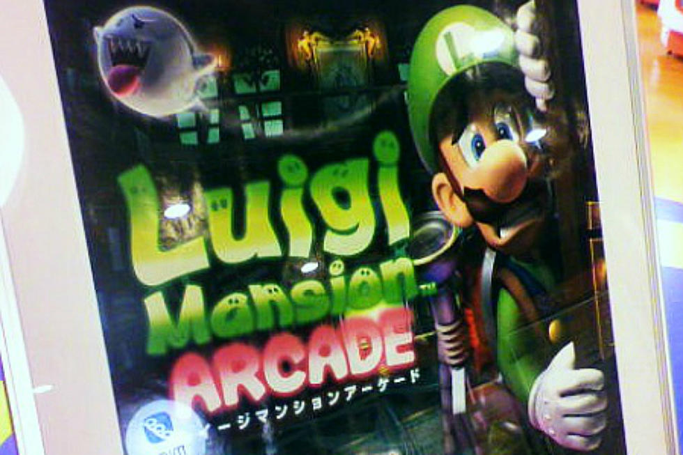 Luigi's Mansion Arcade Game Spotted in Japan