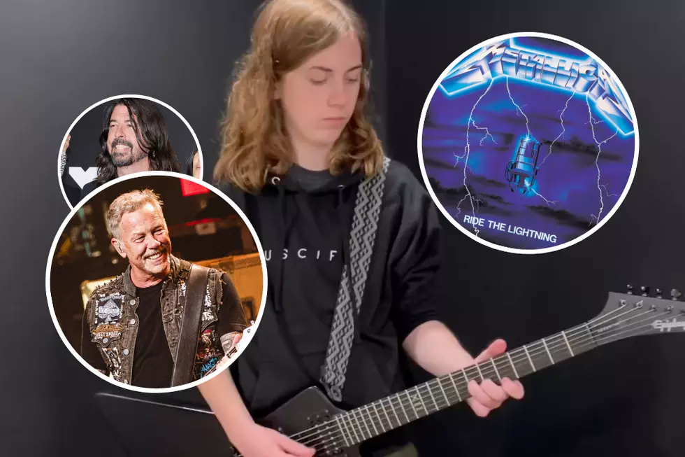 Collier Cash Covered Metallica on Dave Grohl's Guitar at Audition
