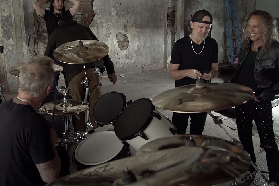 Metallica Get Introspective During Video Shoot For ‘Screaming Suicide’